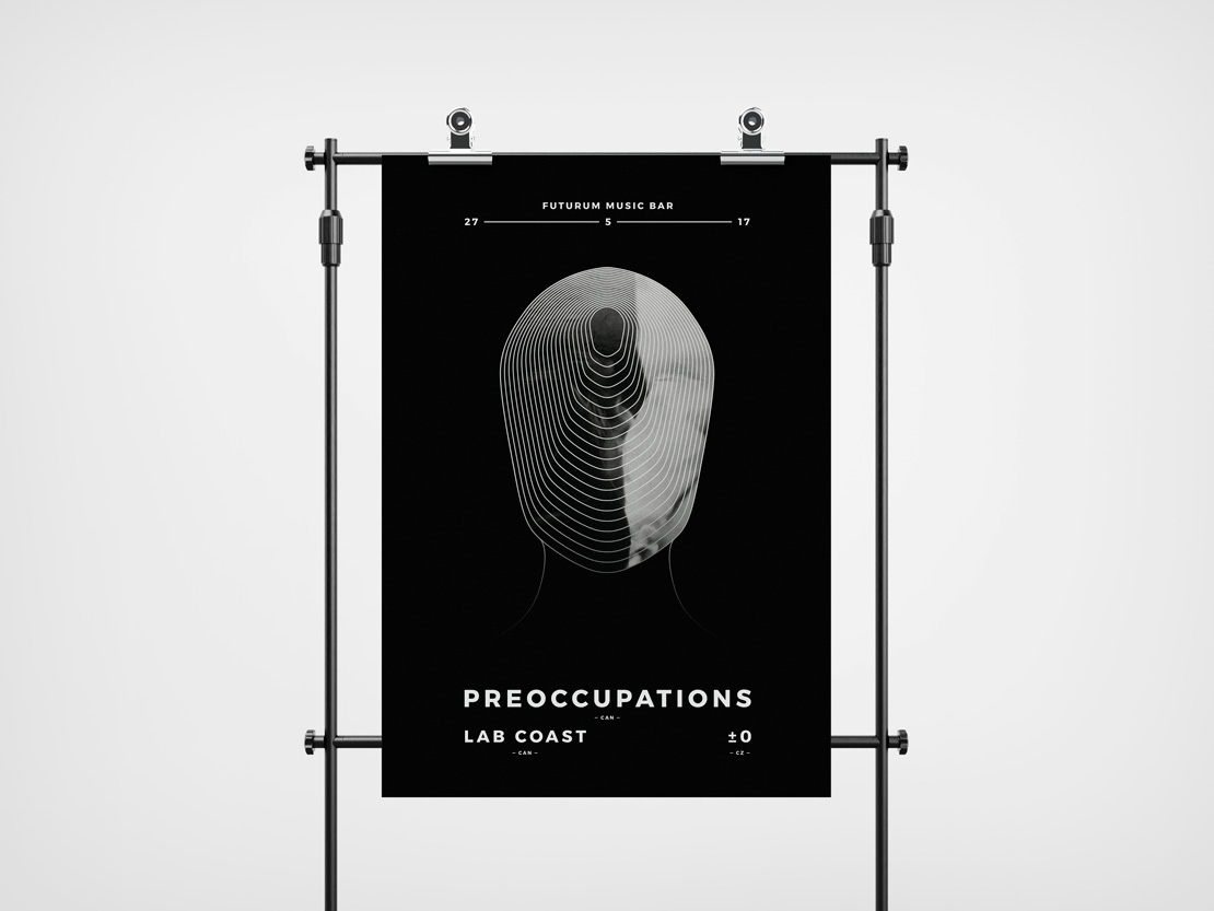 Preoccupations — plakát